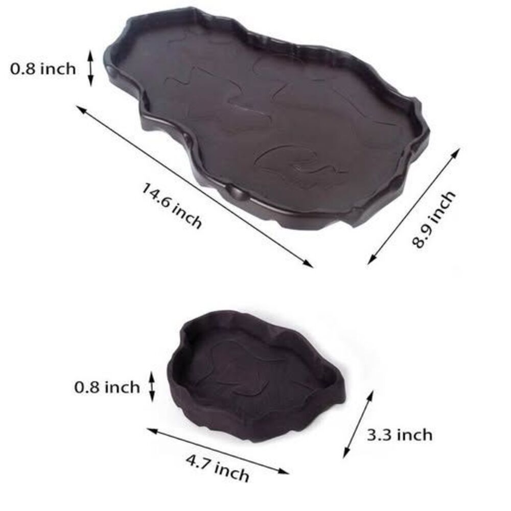 Reptile Food and Water Bowl Set